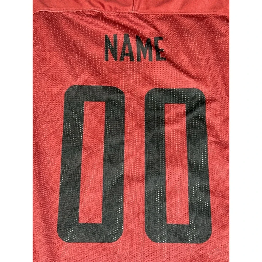 Nike Dry US Short Sleeve Challenger 20 Jersey Men's L Maroon Red Black AC CD6117
